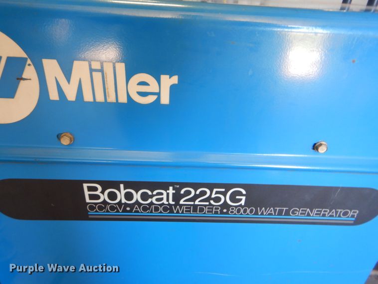 image for item FT9339 Miller Bobcat 225G CC/CV AC/DC welder/generator