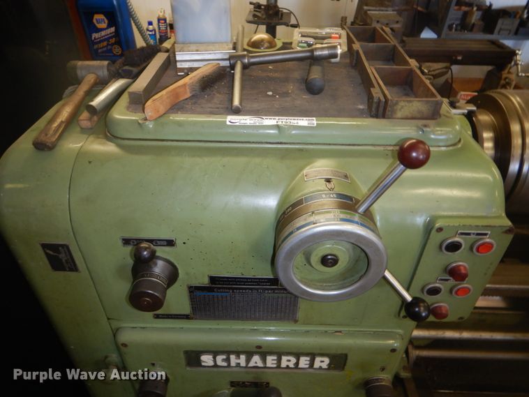image for item FT9354 Schaerer lathe