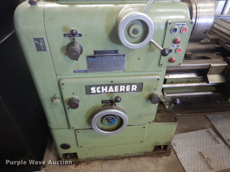 image for item FT9354 Schaerer lathe