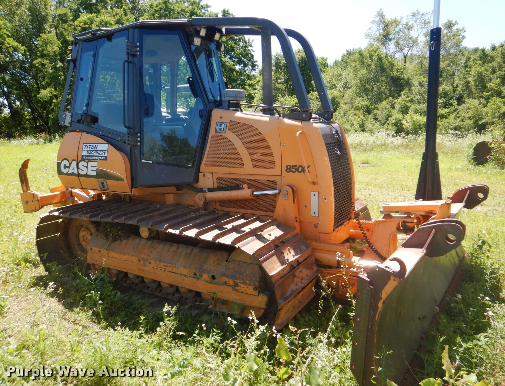 2007-case-850k-dozer-in-clinton-ia-item-ft9332-sold-purple-wave