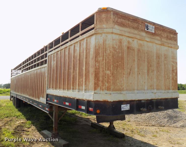 image for item DB9553 2000 Neville Built livestock trailer