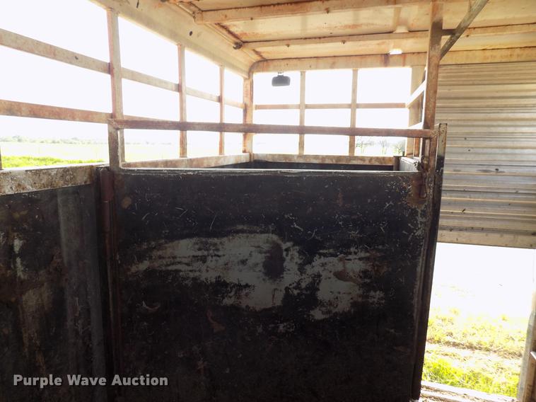 image for item DB9553 2000 Neville Built livestock trailer