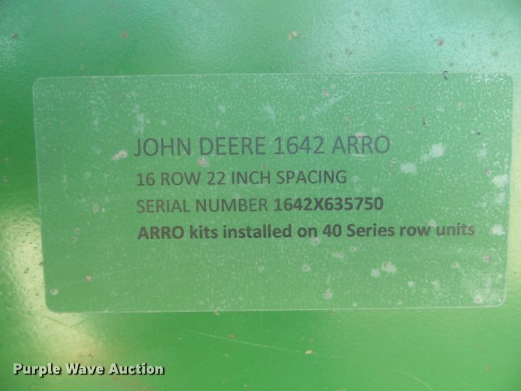 image for item DC5052 John Deere 1691 ARRO all-crop head