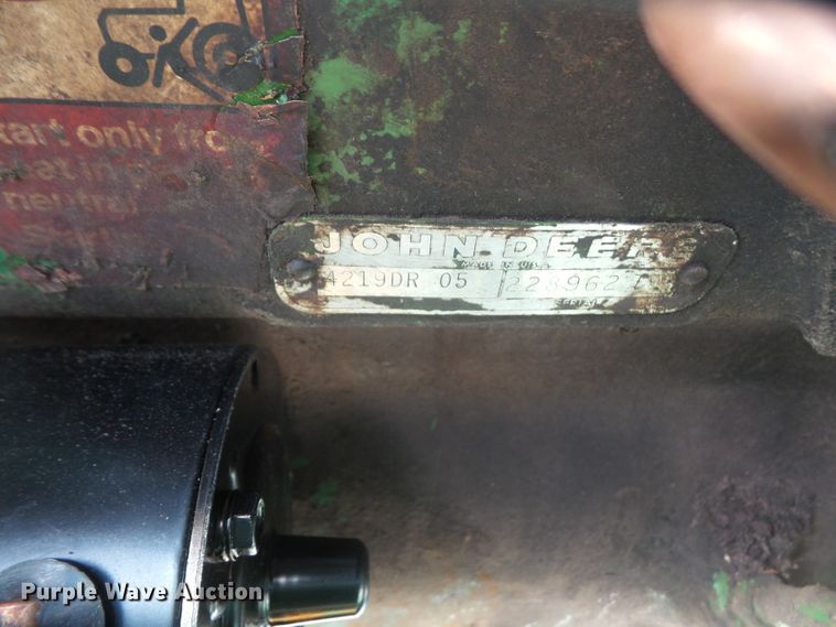 image for item DD6300 1972 John Deere 2030 tractor