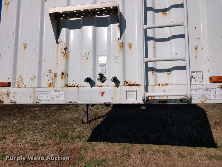 image for item DD6951 2001 Jet double hopper bottom grain trailer