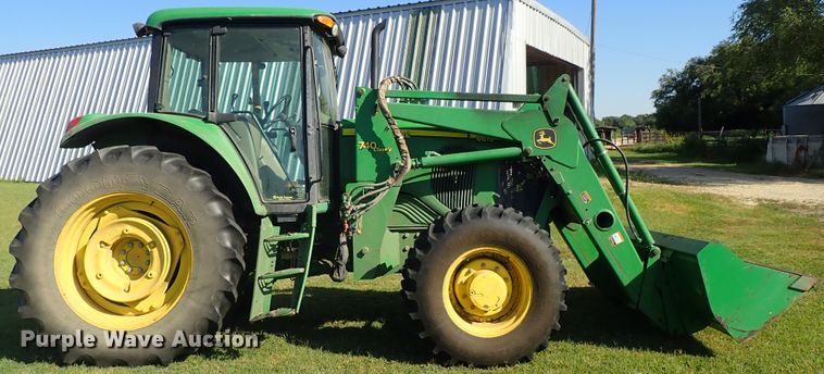 image for item DE5485 2005 John Deere 6615 MFWD tractor