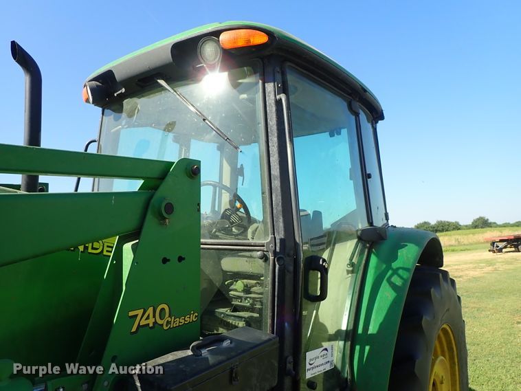 image for item DE5485 2005 John Deere 6615 MFWD tractor