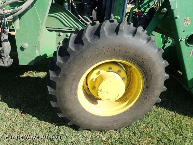 image for item DE5485 2005 John Deere 6615 MFWD tractor