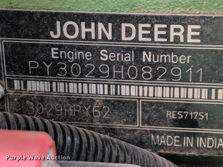image for item DG4094 2017 John Deere 5075E MFWD tractor