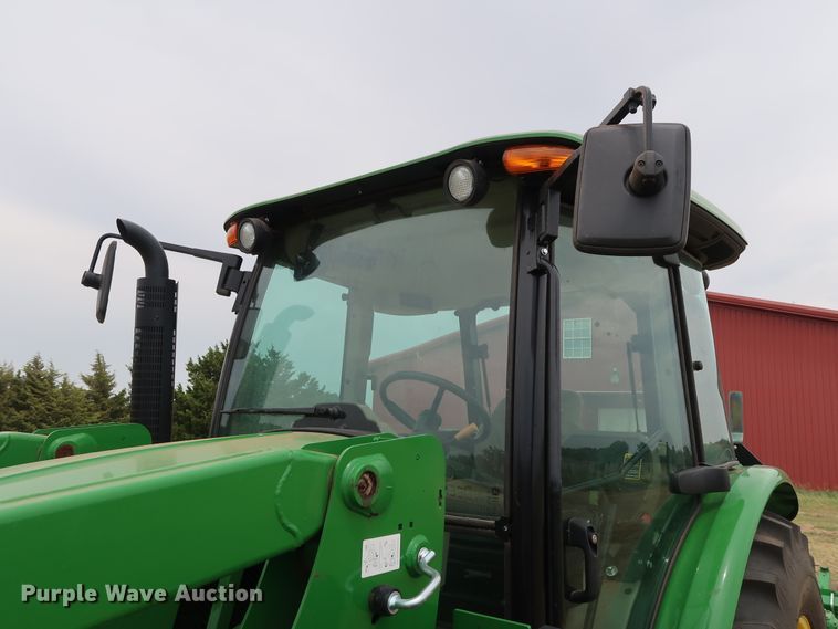 image for item DG4094 2017 John Deere 5075E MFWD tractor