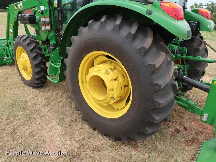 image for item DG4094 2017 John Deere 5075E MFWD tractor