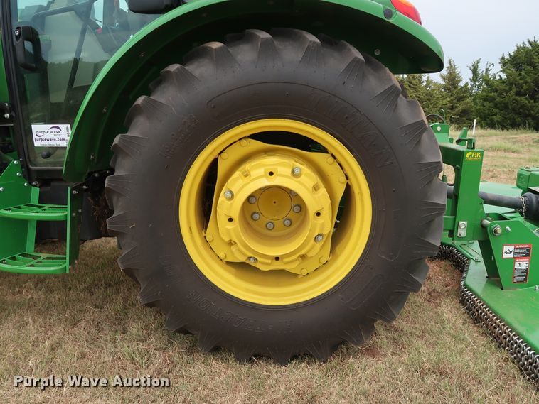 image for item DG4094 2017 John Deere 5075E MFWD tractor