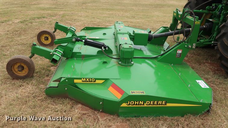 image for item DG4095 2017 John Deere MX10 rotary mower