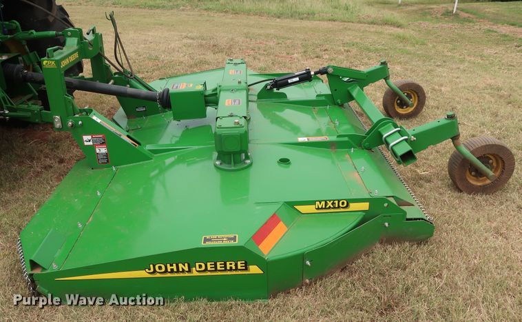 image for item DG4095 2017 John Deere MX10 rotary mower