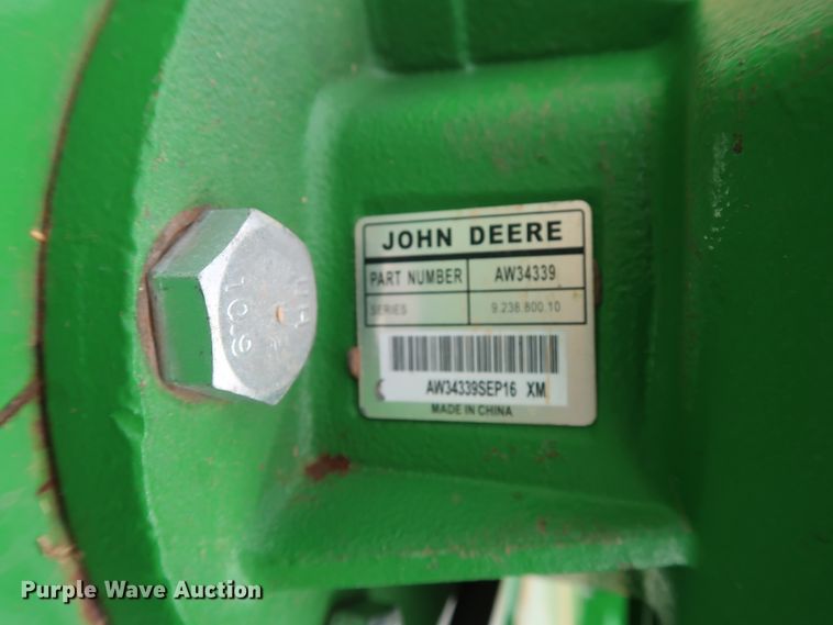 image for item DG4095 2017 John Deere MX10 rotary mower