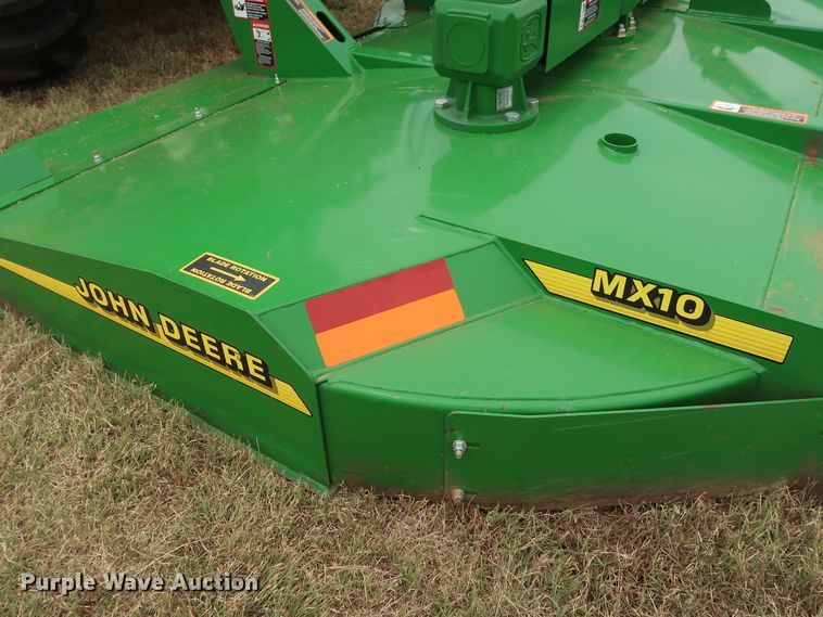 image for item DG4095 2017 John Deere MX10 rotary mower