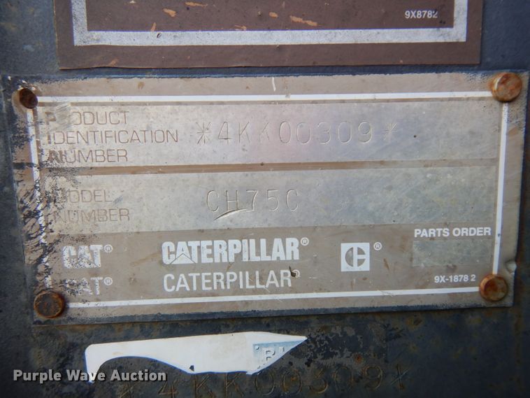 image for item DH0320 1993 Caterpillar Challenger 75C tractor