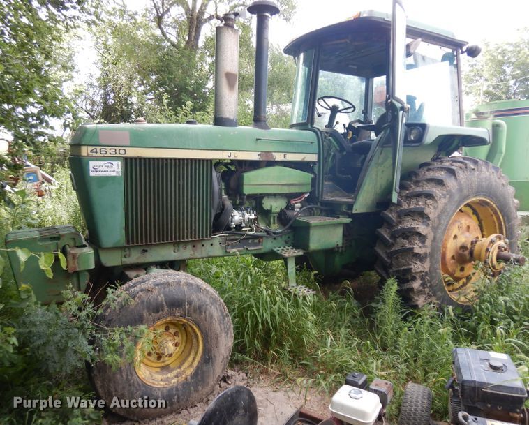 image for item DH0321 1976 John Deere 4630 MFWD tractor