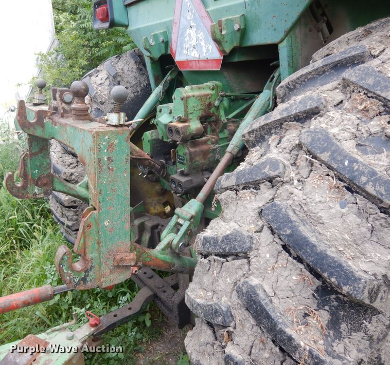 image for item DH0321 1976 John Deere 4630 MFWD tractor