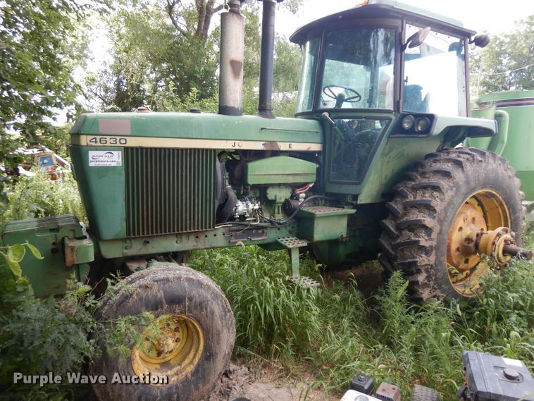 image for item DH0321 1976 John Deere 4630 MFWD tractor
