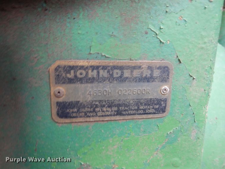 image for item DH0321 1976 John Deere 4630 MFWD tractor