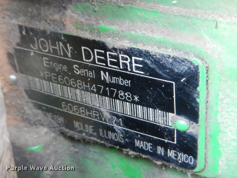 image for item DH6017 2005 John Deere 7520 MFWD tractor