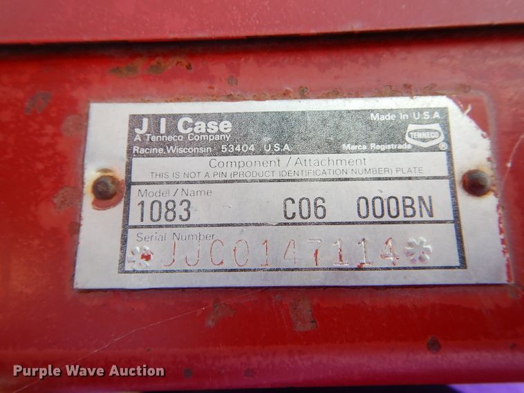 image for item DH6018 1993 Case IH 1083 corn head