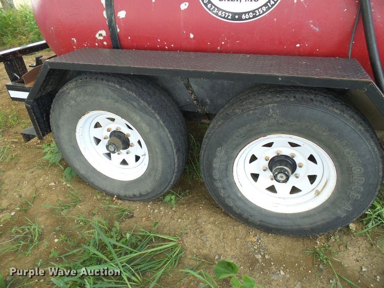 image for item DI0569 Woodworth propane tank trailer