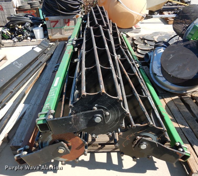 (3) 124" rolling baskets in Assaria, KS Item DW9374 sold Purple Wave