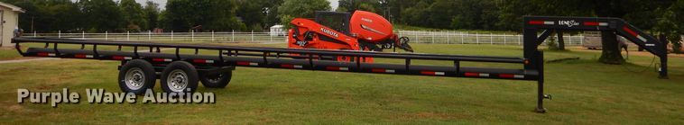 image for item ED9490 2015 Lone Star hay bale trailer