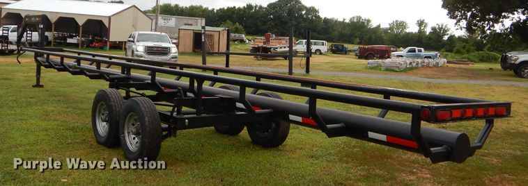 image for item ED9490 2015 Lone Star hay bale trailer