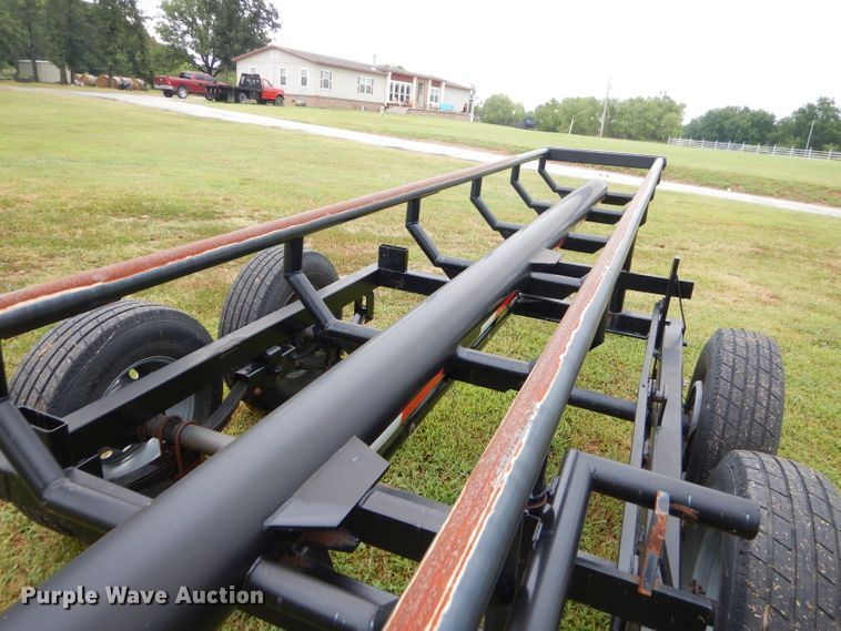 image for item ED9490 2015 Lone Star hay bale trailer