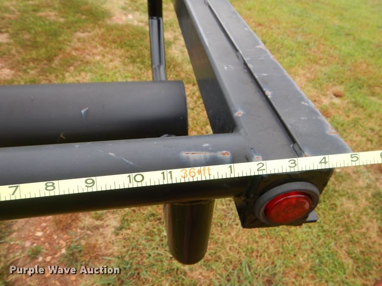 image for item ED9490 2015 Lone Star hay bale trailer