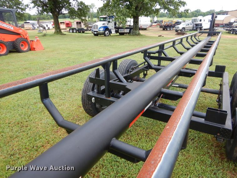 image for item ED9490 2015 Lone Star hay bale trailer