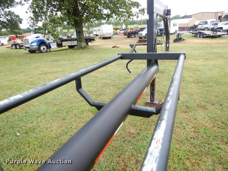 image for item ED9490 2015 Lone Star hay bale trailer