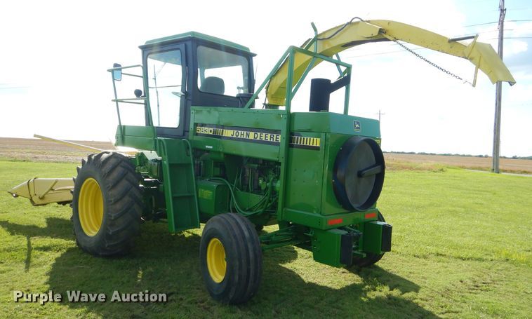 image for item ED9491 1990 John Deere 5830 forage harvester