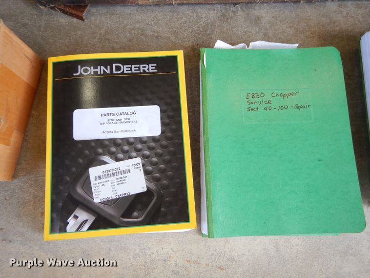 image for item ED9491 1990 John Deere 5830 forage harvester