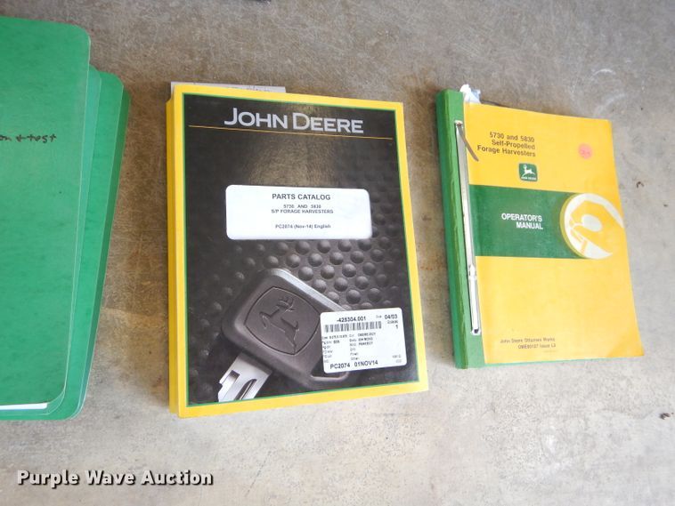 image for item ED9491 1990 John Deere 5830 forage harvester