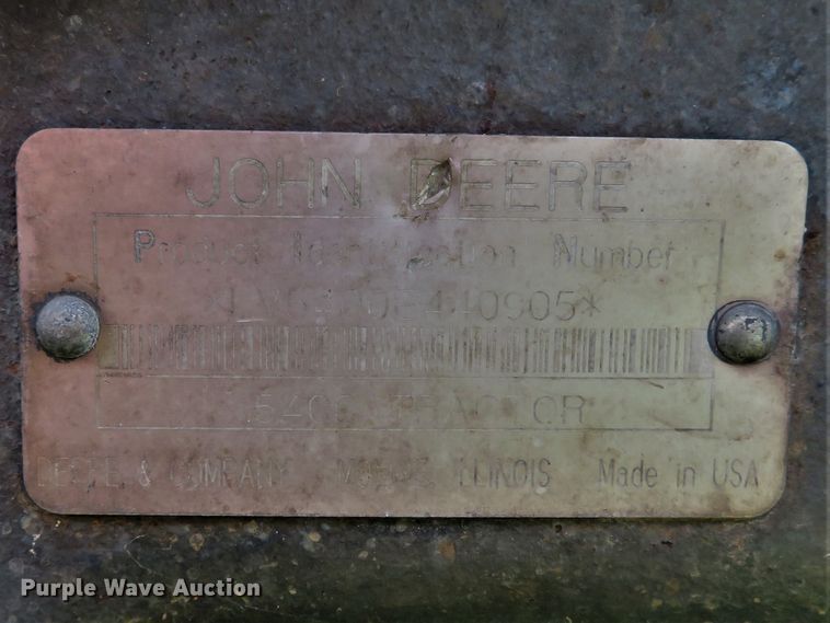 image for item EV9690 1995 John Deere 5400 tractor