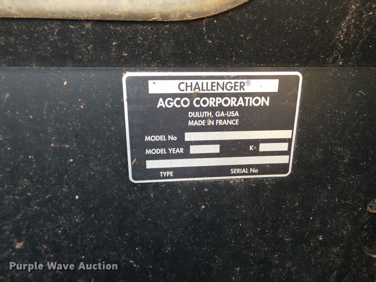 image for item FL9299 2009 Challenger MT575B MFWD tractor