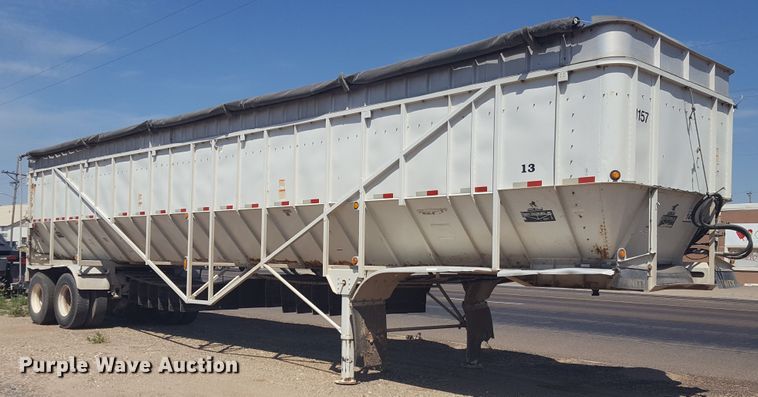 image for item FL9321 2007 Trinity live bottom trailer