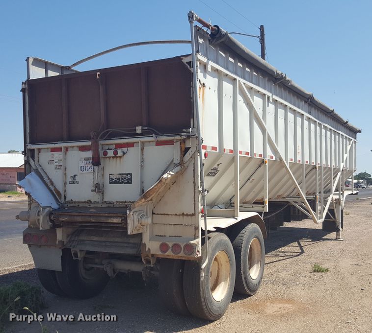 image for item FL9321 2007 Trinity live bottom trailer