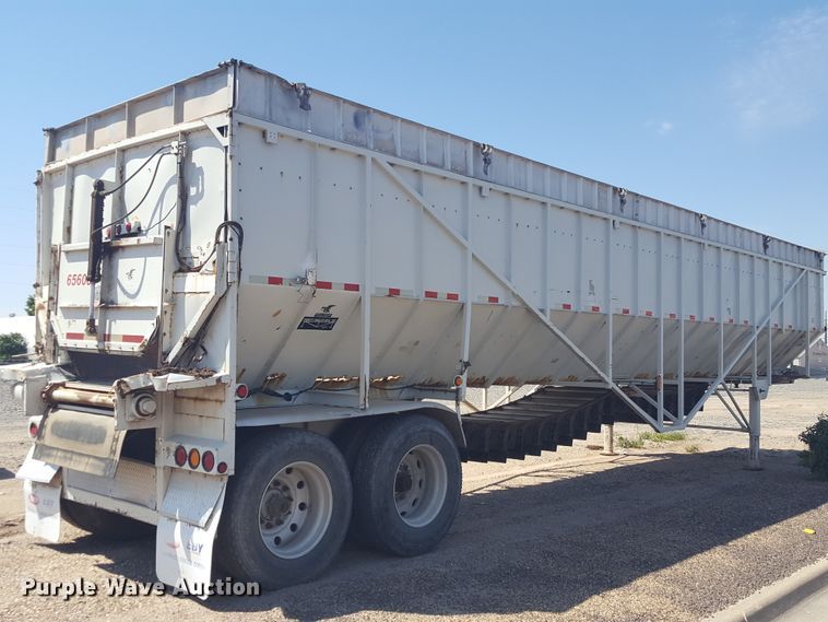 image for item FL9322 2009 Trinity live bottom trailer