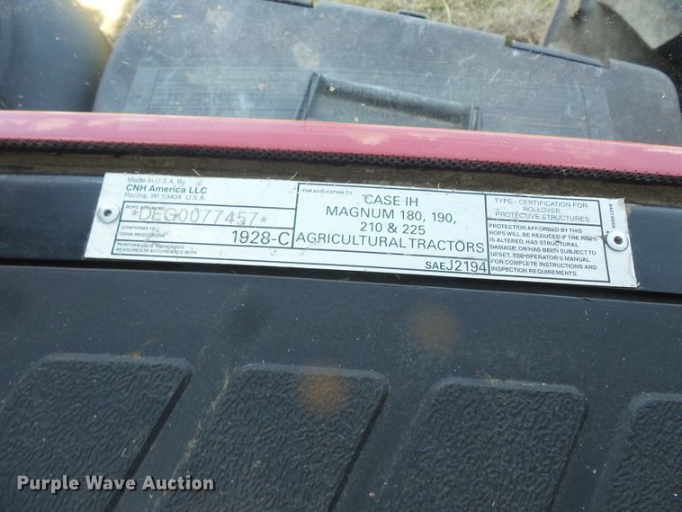 image for item FM9711 2013 Case IH Magnum 210 MFWD tractor