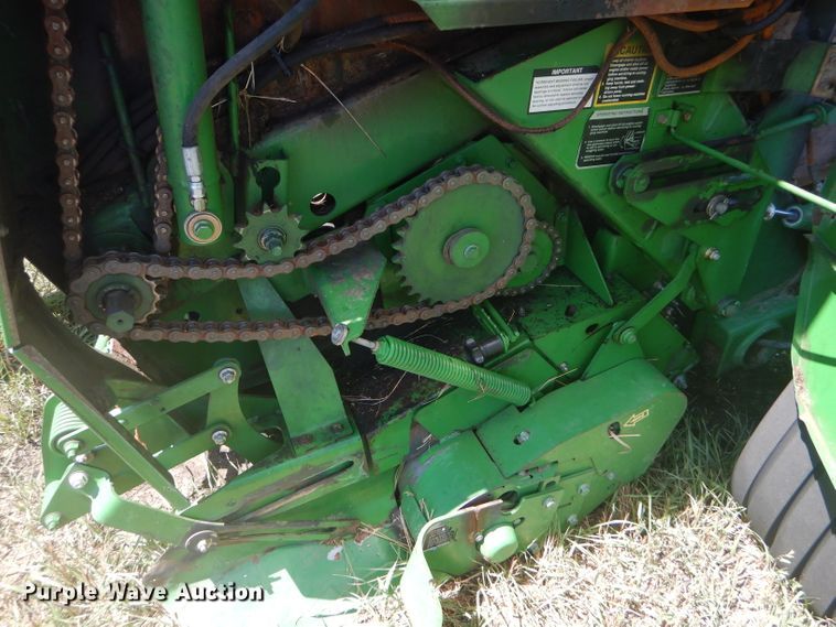 image for item FY9636 2012 John Deere 568  Mega Wide Plus round baler