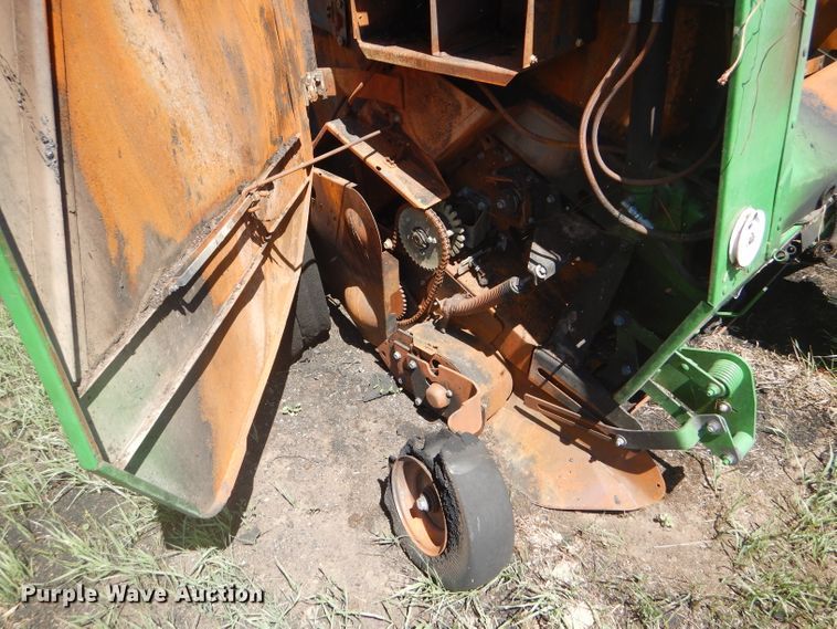 image for item FY9636 2012 John Deere 568  Mega Wide Plus round baler