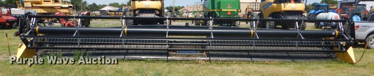 image for item FY9637 2015 Honey Bee SP36 Grain Belt rigid draper swather head