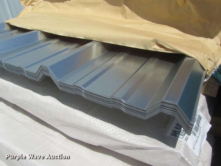 image for item G1862 (120) sheets of metal siding/roofing