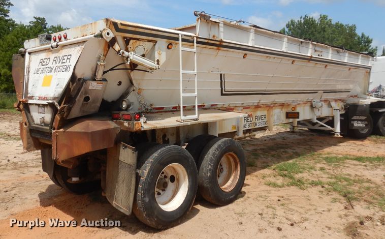 image for item DD3017 2003 Red River LB237 live bottom trailer