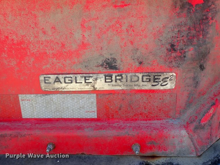 image for item DE5489 2013 Trinity Eagle Bridge belt trailer